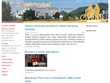 Tablet Screenshot of bystricykel.sk